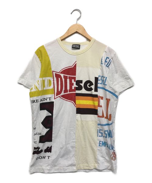 中古・古着通販】DIESEL (ディーゼル) T-DIEGIE パッチワークTシャツ