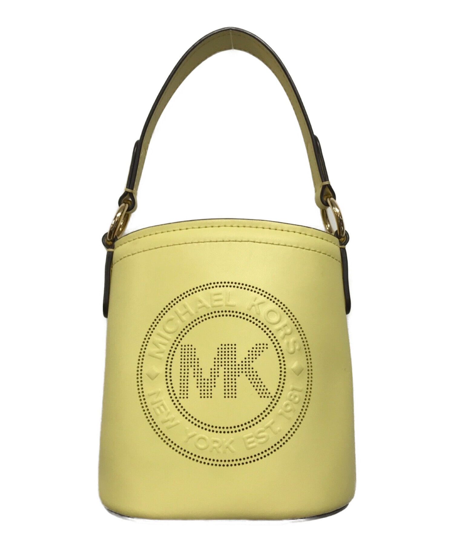 中古・古着通販】MICHAEL KORS (マイケルコース) AIDY SM BUCKET XBODY LEATHER  バターカップ｜ブランド・古着通販 トレファク公式【TREFAC FASHION】