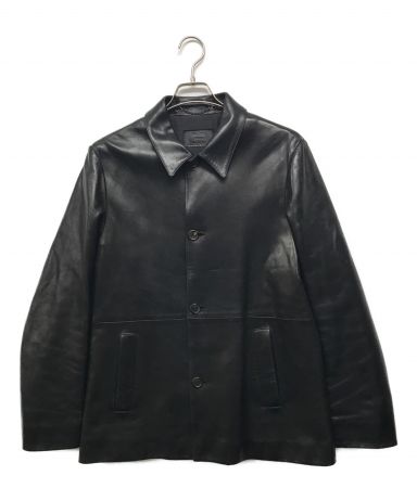 PRADA 23ss レザージャケット 46 訳あり - メンズ