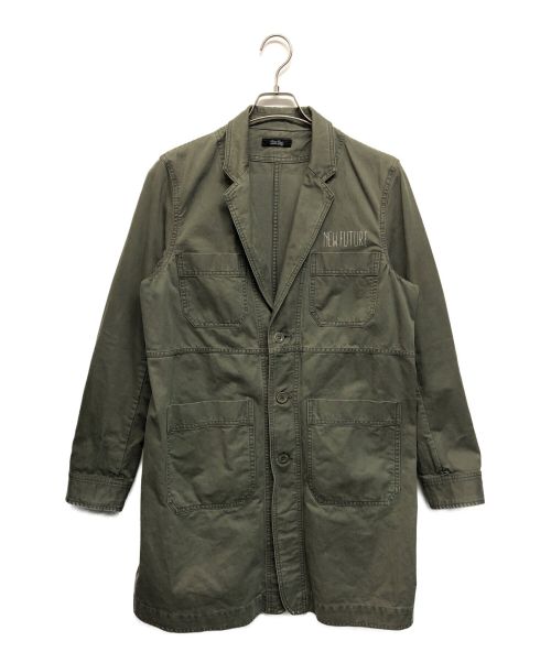 UNDERCOVER（アンダーカバー）UNDERCOVER (アンダーカバー) バックロゴ エンジニアコート グリーン サイズ:SIZE 2の古着・服飾アイテム