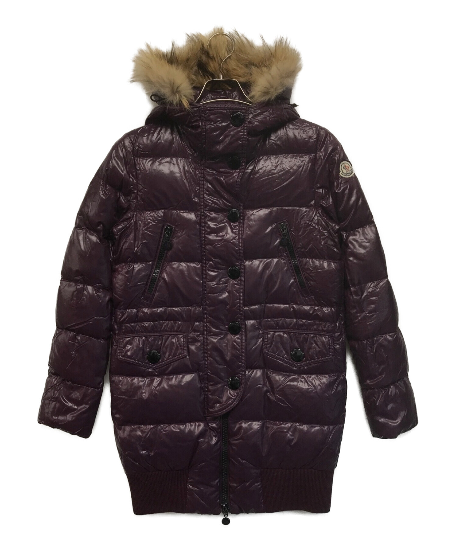 中古・古着通販】MONCLER (モンクレール) ダウンコート パープル