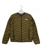 THE NORTH FACEザ ノース フェイス）の古着「THUNDER ROUNDNECK JACKET」｜ベージュ