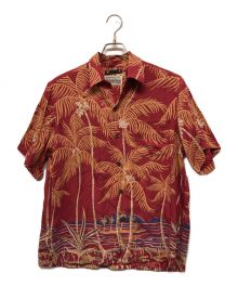 WACKO MARIA×MINEDENIM（ワコマリア×マインデニム）の古着「Palm tree Hawaiian SH」｜レッド