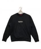 SUPREMEシュプリーム）の古着「Box Logo Crewneck Sweatshirt」｜ブラック