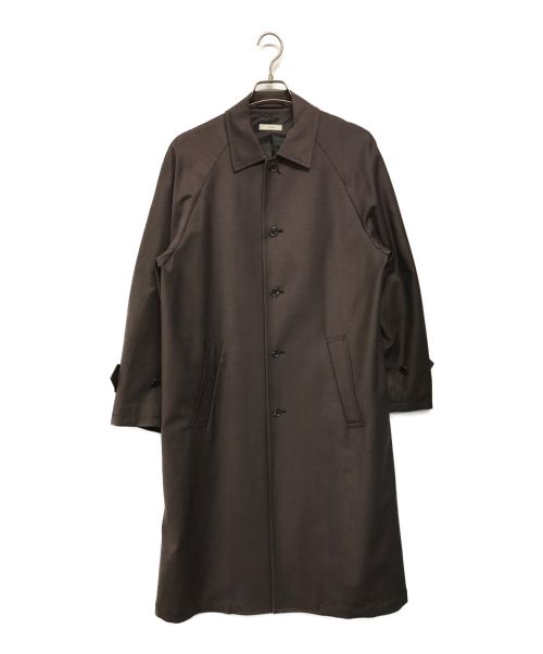 LIDnM（リドム）LIDnM (リドム) WIDE BALMACAAN COAT ブラウン サイズ:Mの古着・服飾アイテム