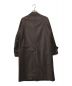 LIDnM (リドム) WIDE BALMACAAN COAT ブラウン サイズ:M：5800円