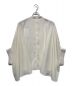 boutique ordinary (ブティークオーディナリー) Wide Poncho Dress Shirts ホワイト サイズ:SIZE Free 未使用品：6800円