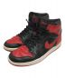 NIKE（ナイキ）の古着「AIR JORDAN 1 RETRO BRED」｜レッド×ブラック