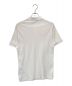 STONE ISLAND (ストーンアイランド) レギュラーFITポロシャツ ホワイト サイズ:SIZE M：7000円
