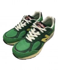 NEW BALANCE (ニューバランス) スニーカー グリーン サイズ:26.5cm