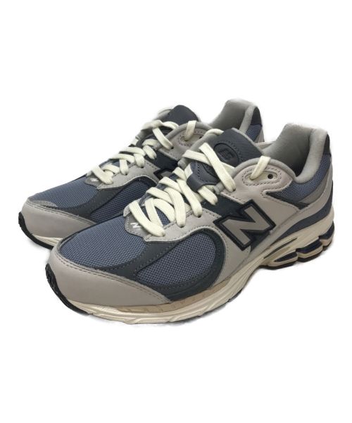 NEW BALANCE（ニューバランス）NEW BALANCE (ニューバランス) ATMOS (アトモス) スニーカー グレー×ブルー サイズ:27cm 未使用品の古着・服飾アイテム