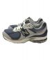 NEW BALANCE (ニューバランス) ATMOS (アトモス) スニーカー グレー×ブルー サイズ:27cm 未使用品：15800円