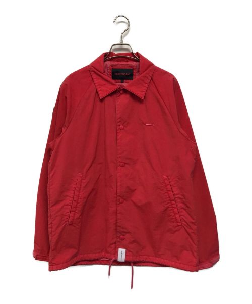 DESCENDANT（ディセンダント）DESCENDANT (ディセンダント) PE NYLON JACKET レッド サイズ:SIZE 1の古着・服飾アイテム