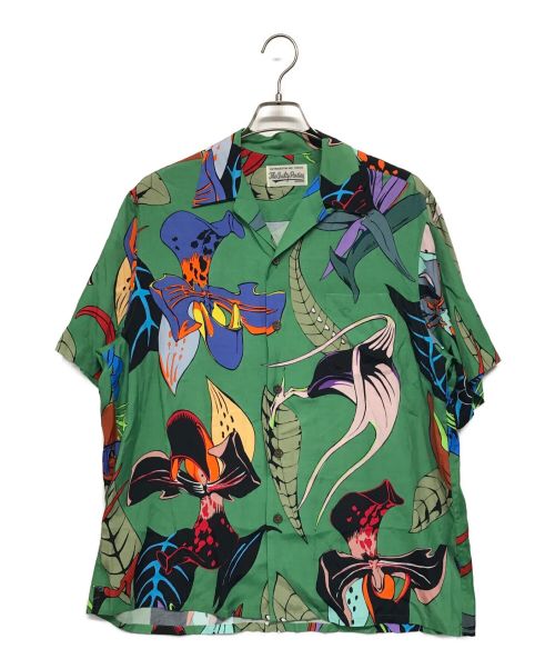 WACKO MARIA（ワコマリア）WACKO MARIA (ワコマリア) HAWAIIAN SHIRT S/S 黄緑 サイズ:Mの古着・服飾アイテム