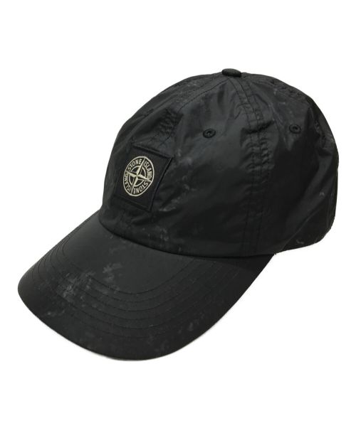 STONE ISLAND（ストーンアイランド）STONE ISLAND (ストーンアイランド) SUPREME (シュプリーム) Nylon 6-Panel ブラックの古着・服飾アイテム