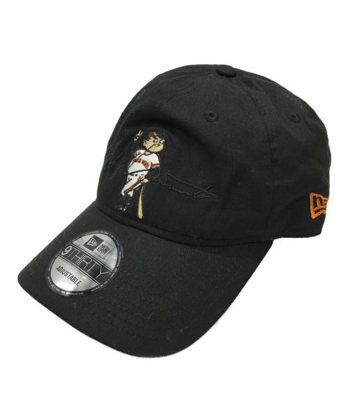 New Era（ニューエラ）New Era (ニューエラ) YOHJI YAMAMOTO (ヨウジヤマモト) Yomiuri Giants キャップ ブラックの古着・服飾アイテム