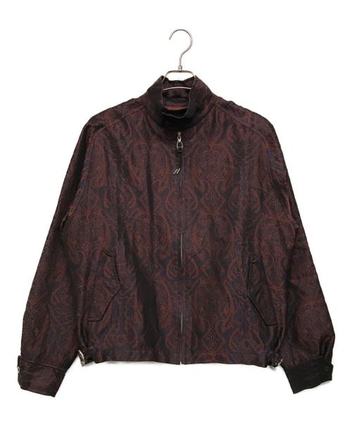 TOGA VIRILIS（トーガ ビリリース）TOGA VIRILIS (トーガ ビリリース) POLYESTER JACQUARD BLOUSON レッド サイズ:SIZE 48の古着・服飾アイテム