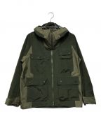 WHITE MOUNTAINEERINGホワイトマウンテ二アニング）の古着「GORE-TEX NYLON TAFFETA 3LAYER JACKET」｜オリーブ