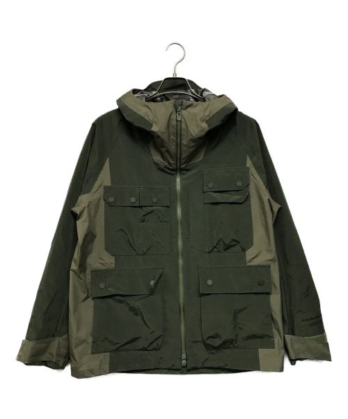 WHITE MOUNTAINEERING（ホワイトマウンテ二アニング）WHITE MOUNTAINEERING (ホワイトマウンテ二アニング) GORE-TEX NYLON TAFFETA 3LAYER JACKET オリーブ サイズ:SIZE 1の古着・服飾アイテム