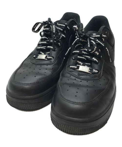 NIKE（ナイキ）NIKE (ナイキ) SUPREME (シュプリーム) AIR FORCE 1 LOW ブラック サイズ:SIZE 28cmの古着・服飾アイテム