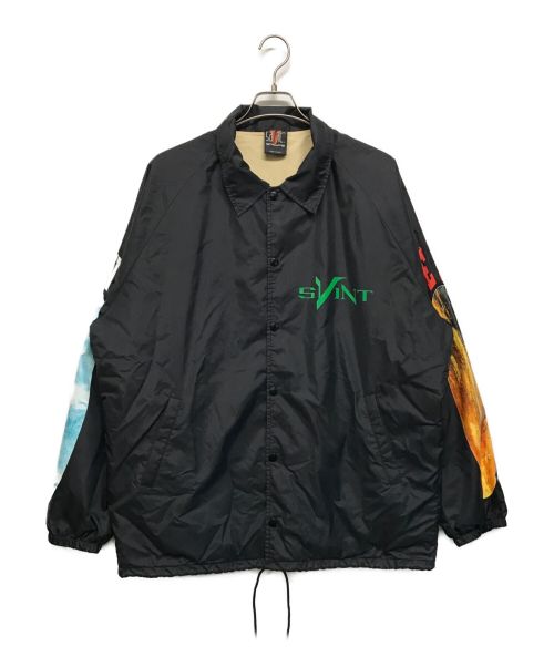 SAINT MICHAEL（セントマイケル）SAINT MICHAEL (セントマイケル) VL COACH JACKET ブラック サイズ:SIZE XLの古着・服飾アイテム