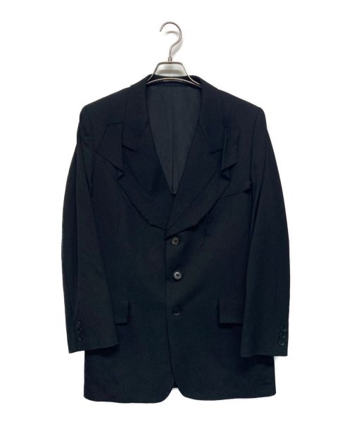 Yohji Yamamoto pour homme（ヨウジヤマモト プールオム）Yohji Yamamoto pour homme (ヨウジヤマモト プールオム) 3Bジャケット ブラック サイズ:SIZE 2の古着・服飾アイテム