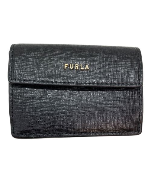 FURLA（フルラ）FURLA (フルラ) 3つ折り財布 ブラック 未使用品の古着・服飾アイテム