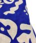中古・古着 sara mallika (サラマリカ) Cotton Linen Flower Print Dress ブルー×ベージュ サイズ:SIZE S：15000円