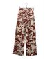 SENSI STUDIO (センシ スタジオ) Print Slouchy Pants レッド×ベージュ サイズ:SIZE 36：6000円