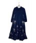 Ameri VINTAGE (アメリヴィンテージ) 2WAY FLOWER GARDEN DRESS ネイビー サイズ:SIZE S：12800円