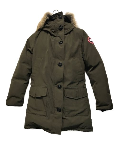 CANADA GOOSE（カナダグース）CANADA GOOSE (カナダグース) Bronte Parka Heritage オリーブ サイズ:Mの古着・服飾アイテム