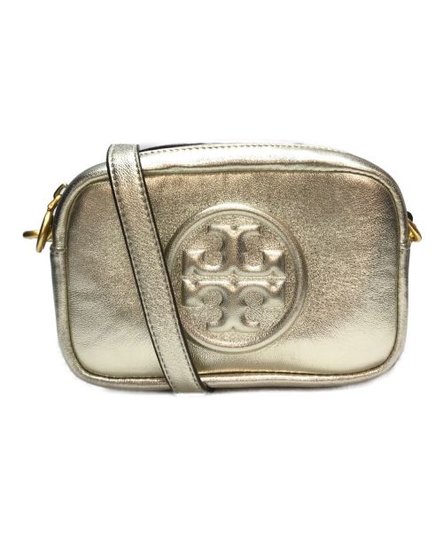 TORY BURCH（トリーバーチ）TORY BURCH (トリーバーチ) PERRY BOMBE MINI BAG ゴールドの古着・服飾アイテム