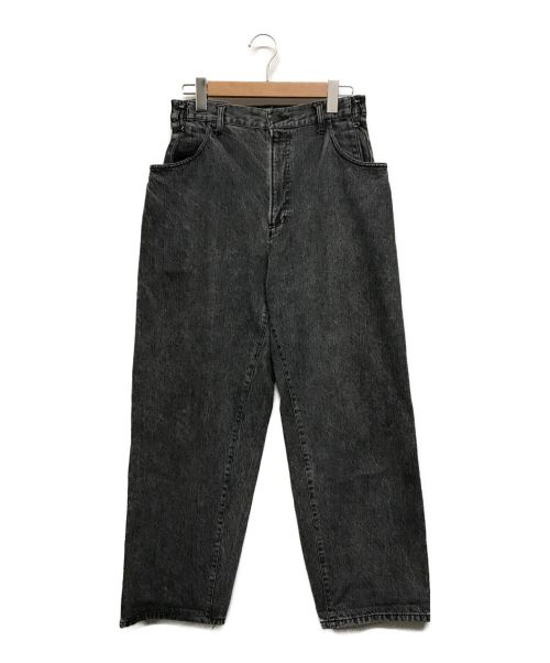 stein（シュタイン）stein (シュタイン) EX WIDE HOOKED DENIM JEANS グレー サイズ:SIZE XSの古着・服飾アイテム