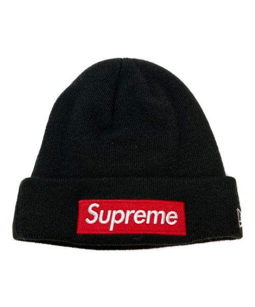 SUPREME（シュプリーム）SUPREME (シュプリーム) New Era (ニューエラ) Box Logo Beanie ブラックの古着・服飾アイテム