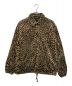 MINEDENIM（マインデニム）の古着「LEOPARD FUR COACH JKT」｜ベージュ