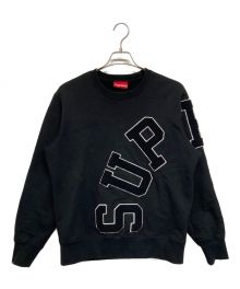 SUPREME（シュプリーム）の古着「BIG ARC CREWNECK」｜ブラック