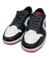 NIKE (ナイキ) AIR JORDAN 1 RETRO LOW OG ホワイト×ブラック サイズ:SIZE 26.5cm