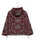 SUPREME (シュプリーム) Celtic Knot Reversible WINDSTOPPER Fleece Hooded Jacket グレー×レッド サイズ:SIZE M：22800円