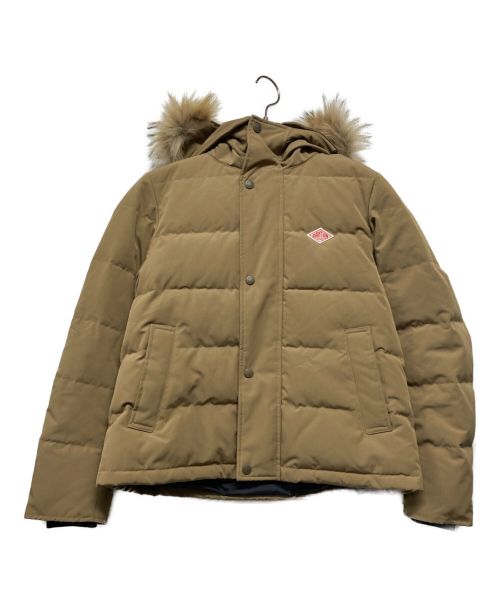 DANTON（ダントン）DANTON (ダントン) FUR HOODED DOWN JACKET ベージュ サイズ:Sの古着・服飾アイテム