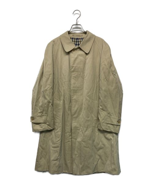 Aquascutum（アクアスキュータム）Aquascutum (アクアスキュータム) ステンカラーコート ベージュ サイズ:SIZE 36の古着・服飾アイテム