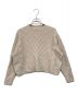 BATONER（バトナ―）の古着「SIGNATURE CABLE CREW NECK」｜ベージュ