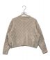 BATONER (バトナ―) SIGNATURE CABLE CREW NECK ベージュ サイズ:SIZE 2：9800円