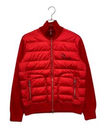 MONCLER（モンクレール）の古着「maglione tricot cardigan」｜レッド