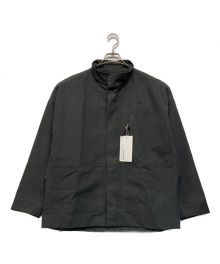 SOUMO（ソウモ）の古着「Stand Collar Jacket」｜チャコールブラック