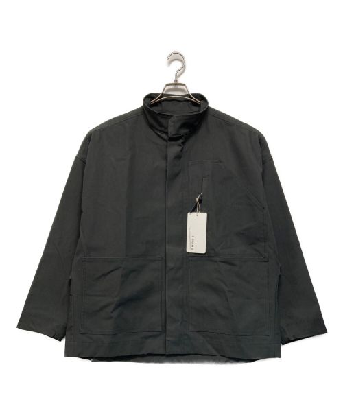 SOUMO（ソウモ）SOUMO (ソウモ) Stand Collar Jacket チャコールブラック サイズ:SIZE 03の古着・服飾アイテム