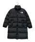 THE NORTH FACE（ザ ノース フェイス）の古着「Long Nuptse Coat」｜ブラック