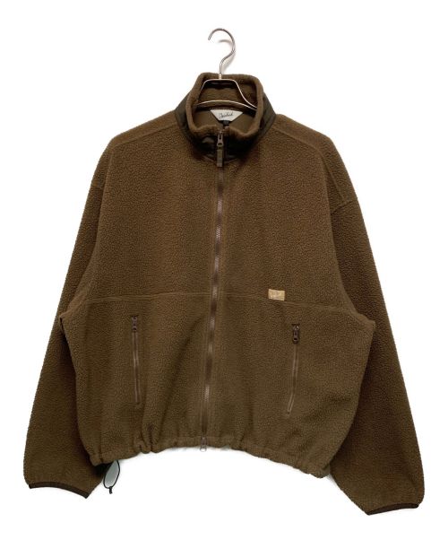 WOOLRICH（ウールリッチ）WOOLRICH (ウールリッチ) Plage (プラージュ) 別注 FLEECE ジャケット ブラウン サイズ:Lの古着・服飾アイテム