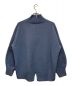 ADAWAS (アダワス) CASHMERE BLENDED MOCK-NECK TOP スカイブルー サイズ:SIZE Free：9000円