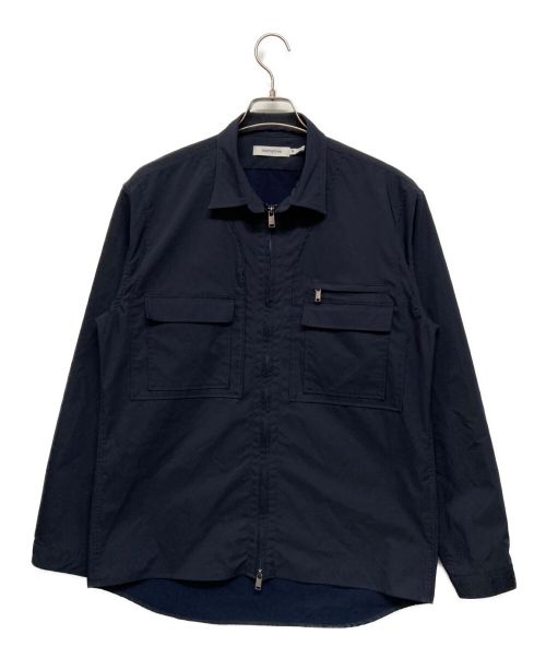 nonnative（ノンネイティブ）nonnative (ノンネイティブ) EXPLORER SHIRT JACKET POLY ネイビー サイズ:SIZE Mの古着・服飾アイテム