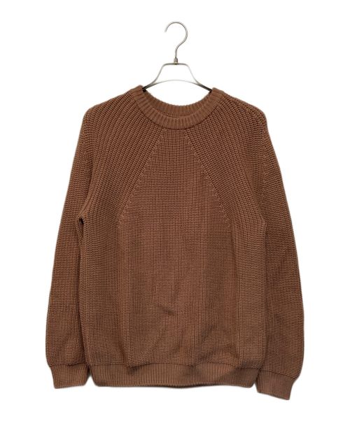 BATONER（バトナ―）BATONER (バトナ―) SIGNATURE CREW NECK ブラウン サイズ:SIZE 3の古着・服飾アイテム